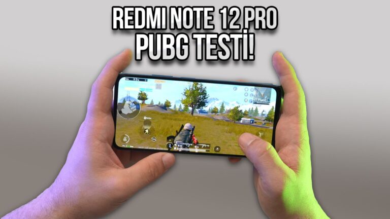 Redmi Note 12 Pro PUBG testi!