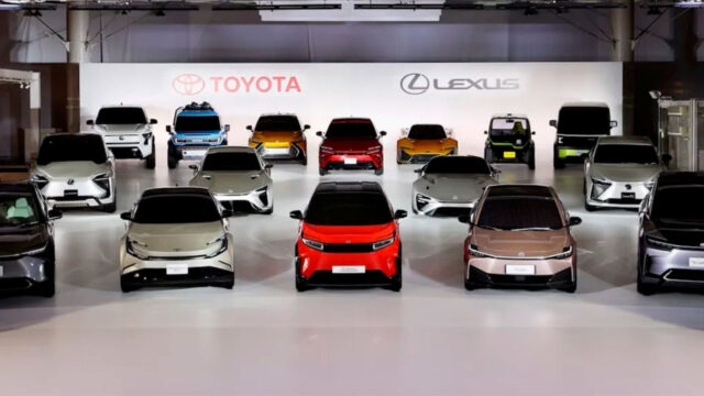 Toyota broke the hybrid stubbornness!  10 new electric cars are coming