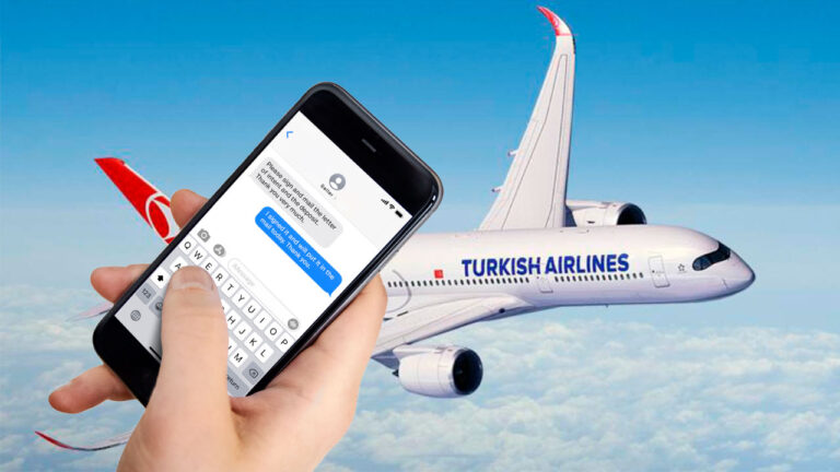 Uçakta mesajlaşmak serbest oluyor!