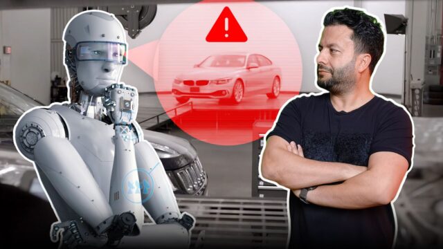 Nous sommes arrivés au centre de réparation automobile : l'intelligence artificielle trouve les problèmes !