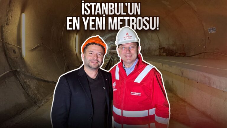 Ekrem İmamoğlu ile yerin 50 metre altına indik!