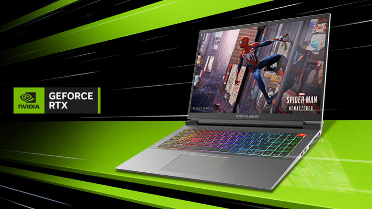 Fiyat-performans odaklı: GeForce RTX 40 serisi Excalibur dizüstü bilgisayarlar