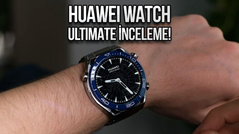 Huawei Watch Ultimate inceleme!