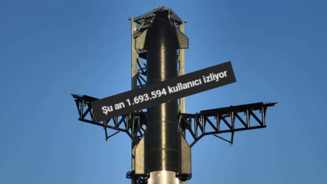 1.7 milyon kişinin izlediği yayın: Dünyanın en büyük roketi fırlatılıyor!