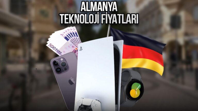 Almanya teknoloji fiyatları! iPhone almak mantıklı mı?