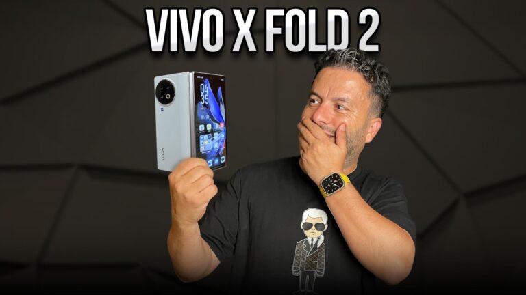 Kat izi olmayan katlanabilir telefon! Vivo X Fold 2 kutu açılımı!