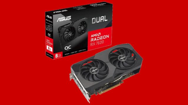 Asus introduced AMD Radeon RX 7600 series graphics cards!