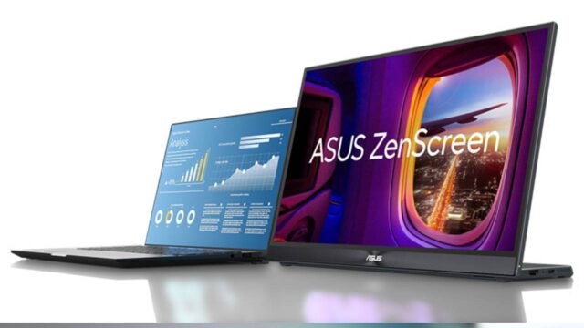 Asus introduced the 120 Hz portable monitor ZenScreen MB16QHG!