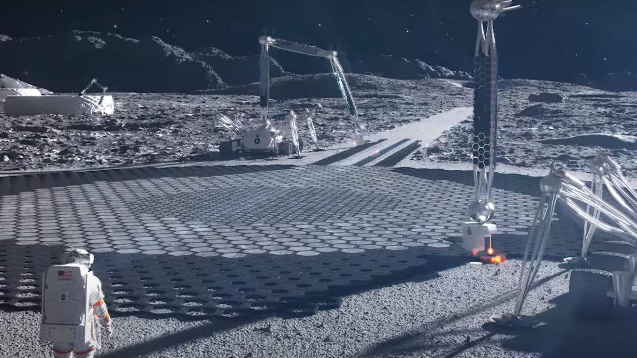 Ay’da yollar ve binalar nasıl inşa edilecek?