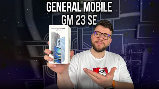 General Mobile GM 23 SE kutu açılımı!