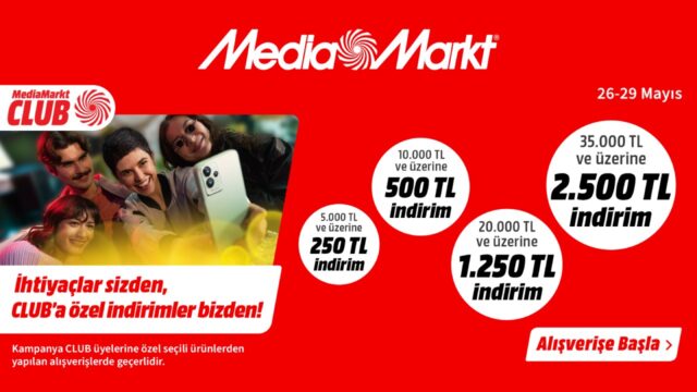 MediaMarkt’ta sepette 2.500 TL’ye varan indirim fırsatı!