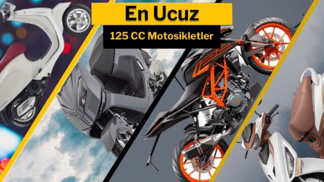 The cheapest 125 CC motorcycles sold in Turkey!