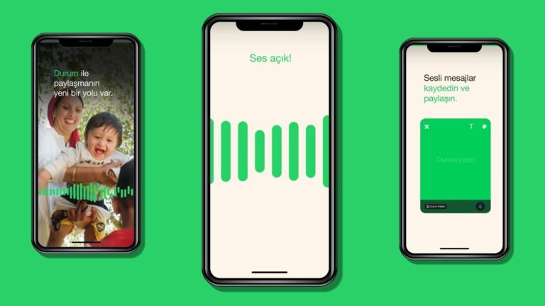 WhatsApp’a saçma bir özellik daha geldi: WhatsApp Sesli Durum!