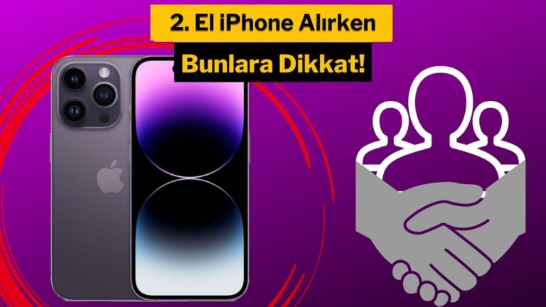 İkinci el iPhone alırken dikkat edilmesi gerekenler!