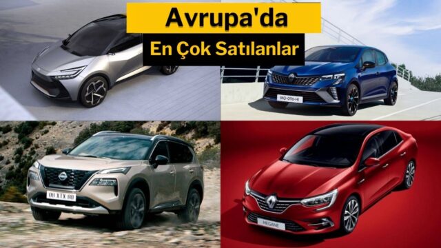 Best selling cars in Europe!