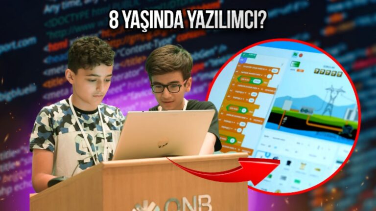 8 yaşında yazılımcı oldular! – Nasıl yani?