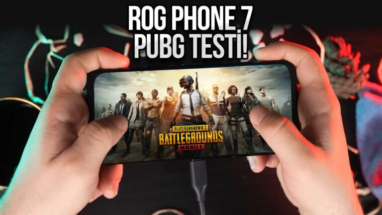 ASUS ROG PHONE 7 PUBG Mobile testi!