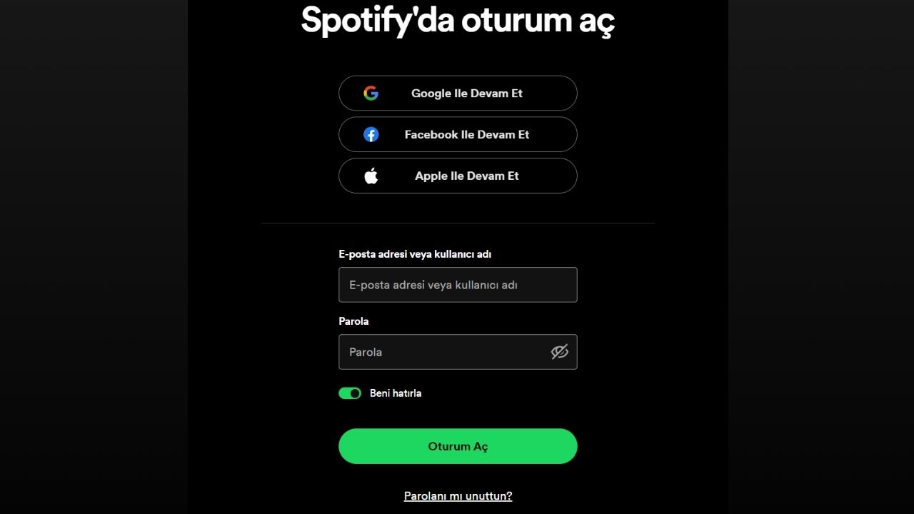Hesabım çalındı! Spotify şifre değiştirme işlemi nasıl yapılır