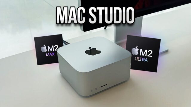 Mac Studio with M2 Ultra chip preview!