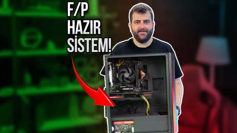 13.999 TL oyun bilgisayarı inceledik! RX 7600 oyun performansı nasıl?