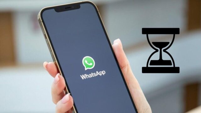 Une autre innovation de WhatsApp !  C'est chronométré