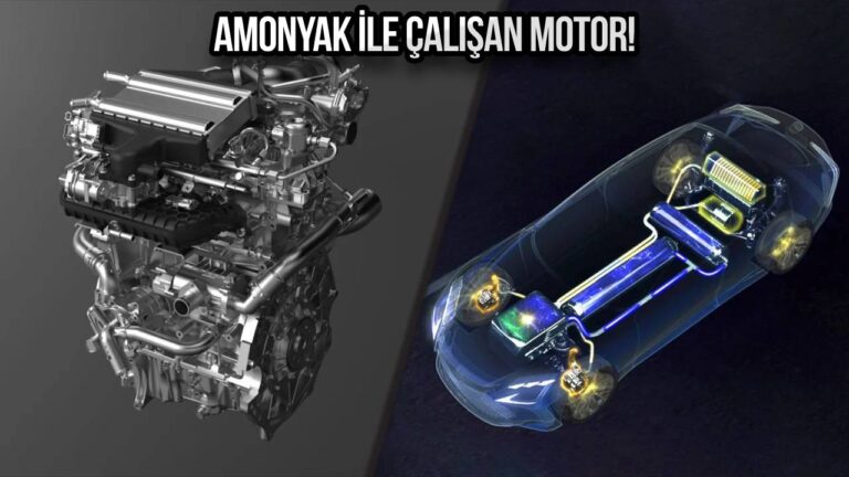 Bu gözler bunu da gördü: Dünyanın ilk amonyak ile çalışan otomobili tanıtıldı!