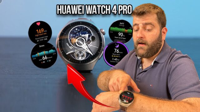 The clock is like a health center!  Huawei Watch 4 Pro review!
