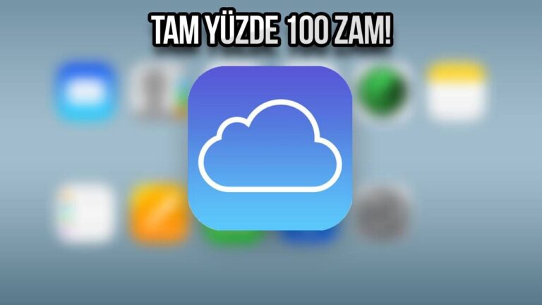 Apple zamları başladı: iCloud’a yüzde 100 zam!