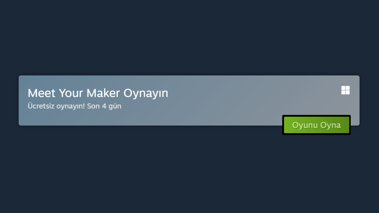 Meet Your Maker, Steam'de kısa süreliğine ücretsiz!