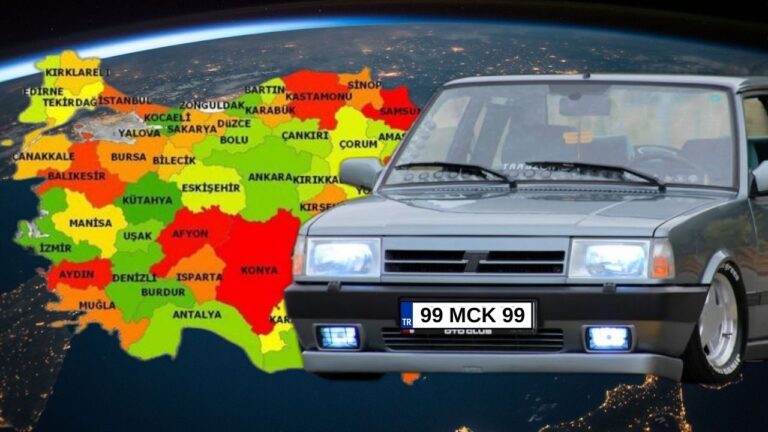 Otomobil plakaları değişiyor: Artık 100’e kadar gidecek!