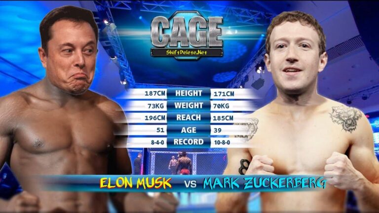 Beklenen kapışma: Musk ve Zuckerberg, kafes dövüşüne çıkıyor!