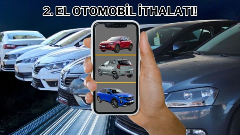 Ticaret Bakanlığı’ndan ucuz 2. el otomobil ithalatı açıklaması!