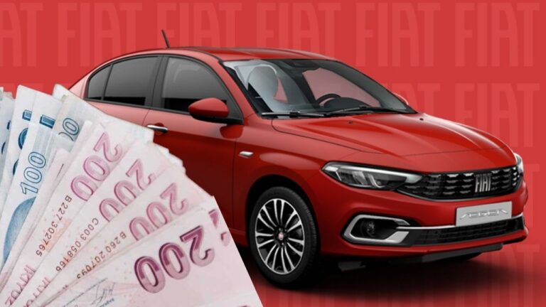 Bir gecede dev zam: Fiat Egea 1 milyon TL’yi aştı!