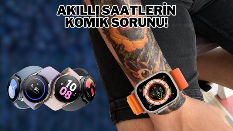 Akıllı saatlerin komik sorunu sonunda çözülüyor: Samsung olaya el attı!