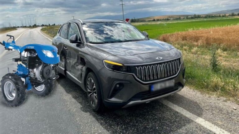 Türklerin icadı “patpat” yerli otomobil Togg ile tatsız da olsa tanıştı!