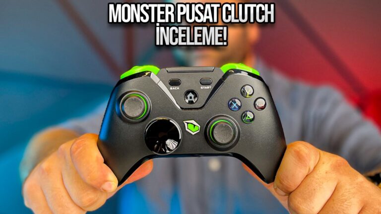 Android, PC ve TV’de çalışan gamepad! Monster Pusat Clutch inceleme