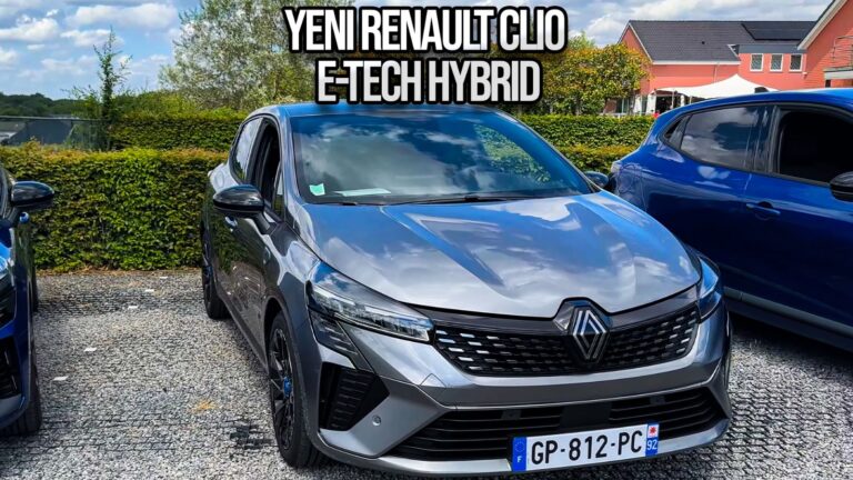 Tek depo ile 900 km ve 145 BG! Yeni Renault Clio e-Tech hybrid test sürüşü!