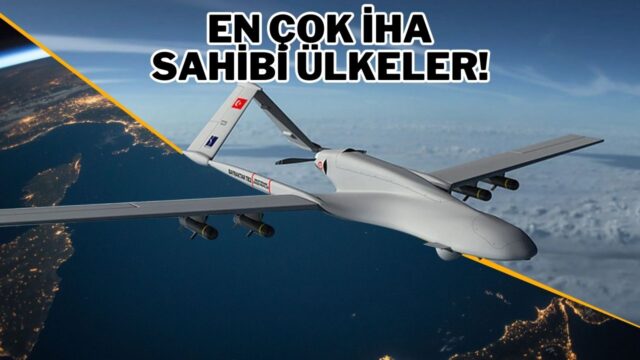 Countries with the most UAVs have been announced!  Which rank is Türkiye?
