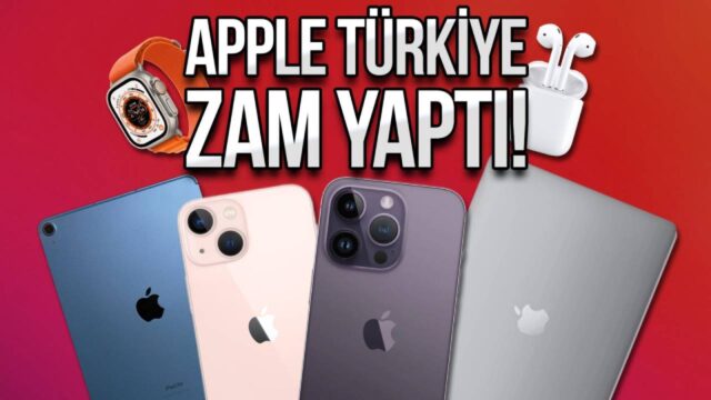 Apple Türkiye zam
