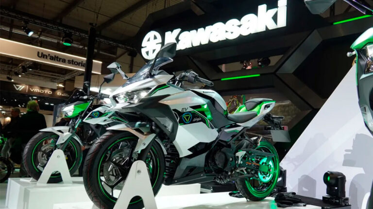 Kawasaki ilk elektrikli motosiklet modellerini piyasaya sürüyor!
