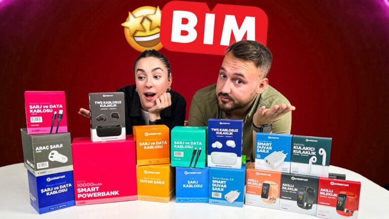 BİM’de satılan uygun fiyatlı ürünlerin hepsini aldım!
