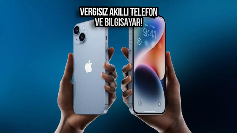 Öğrencilere vergisiz telefon/bilgisayar kampanyası için son durum ne?