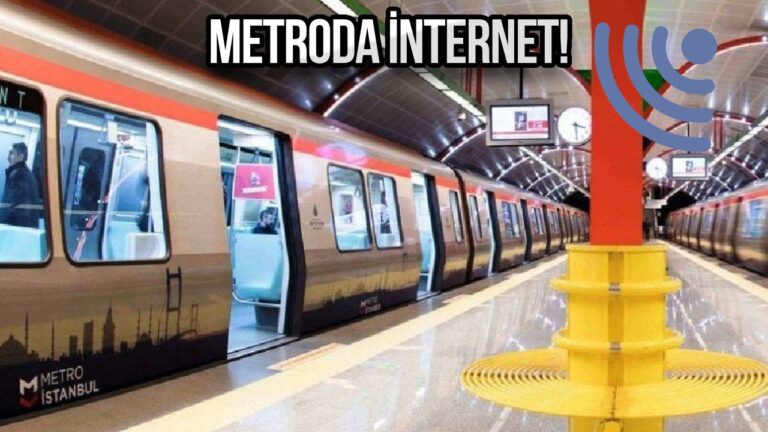İBB, bir metroya daha ücretsiz internet getirdi!