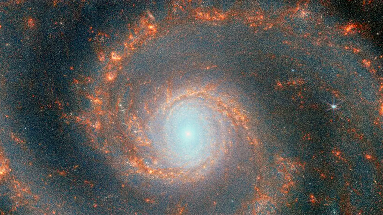 james webb teleskobu whirlpool galaksisi