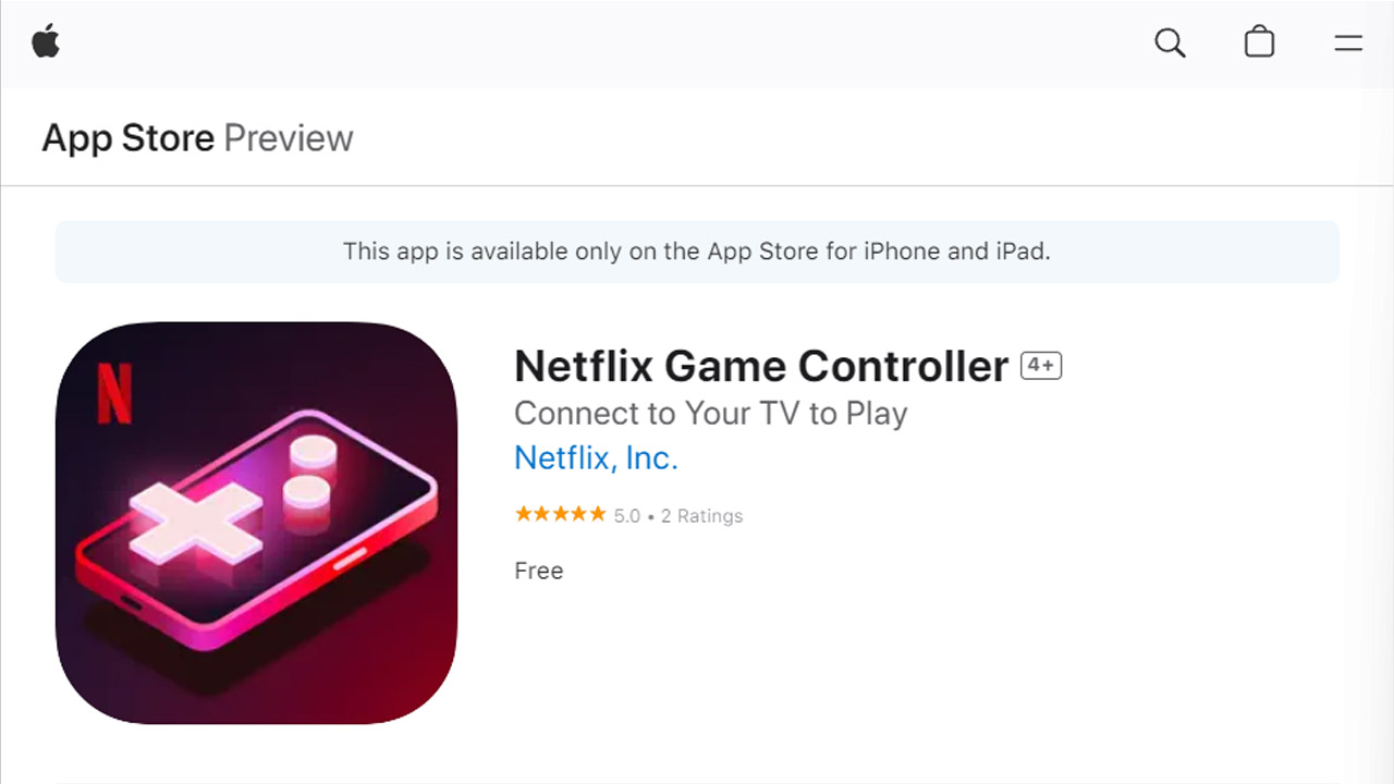 netflix oyun kumandası app store