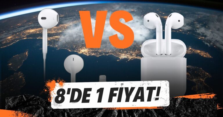 Apple’ın EarPod’ları AirPods’a göre daha yetenekli: Üstelik 8’de 1 fiyatına!