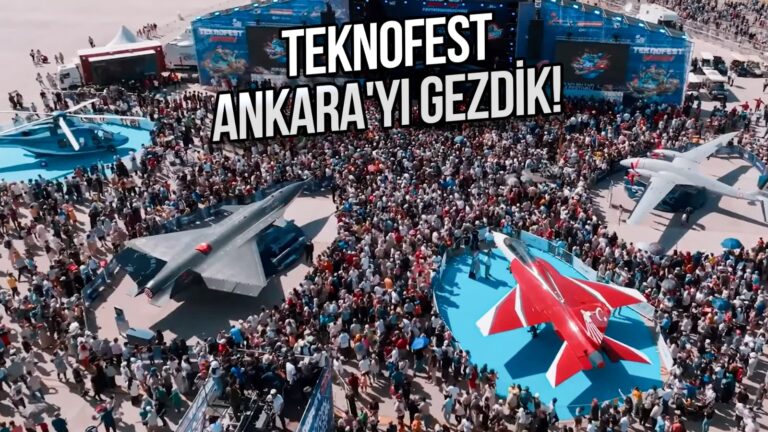 Kızılelma, TB3 ve daha fazlasını Teknofest Ankara’da anlattık!