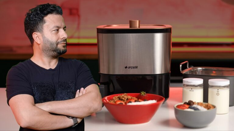 Kendi yoğurdunuzu kendiniz yapın! Arçelik Tadı Var Yoğurt ve Kefir Makinesi