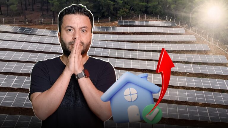 Bu güneş panelleri 2.500 haneye elektrik veriyor!