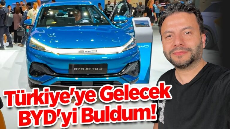 Türkiye’ye gelecek BYD ATTO 3 ile ilk karşılaşma!